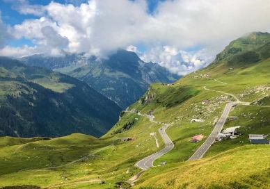 An image of a mountain road in the mountains, Swiss Alps Self-Drive Tour. Epikdrives