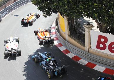 An image of a race track with cars, Four Night Monaco Formula One Getaway.