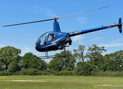 An image of Helicopter R22