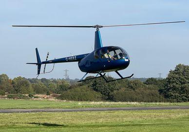 An image of Robinson R44 helicopter