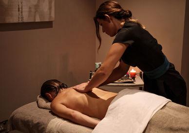 An image of a woman getting a massage, Luxury Spa Day With Oskia Treatment. Alexander House Hotel