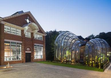 An image of a building, Two Tickets to a Guided Tour of Bombay Sapphire Distillery. Bombay Sapphire Distillery