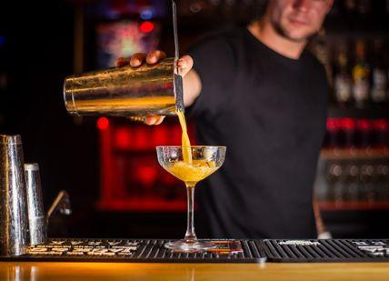 An image of a bartender pouring a drink, Private Drinks Experience. The Brig at Merchant House