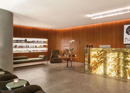 An image of a lobby, Bulgari Break' Spa Programme. Bulgari Hotel London