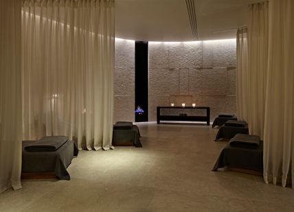 An image of a room with a fireplace, Mind and Body Indulgence Spa Day. Bulgari Hotel London