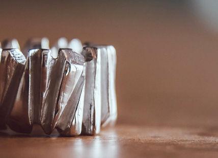 An image of a wedding ring on a table, Online Jewellery Making Experience. CAST Studio