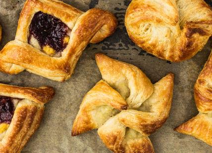 An image of a tray of pastries, 5-Hour Cooking Class. Cookery School at Little Portland Street