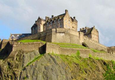 An image of a castle on a hill, Private Full Day Walking Tour of Edinburgh. Edinburgh Guided Tour