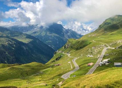 An image of a mountain road in the mountains, Swiss Alps Self-Drive Tour. Epikdrives