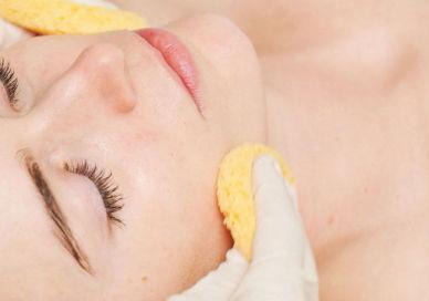 An image of a woman getting a facial massage, Face Place Signature Treatment. Face Place (London) Limited