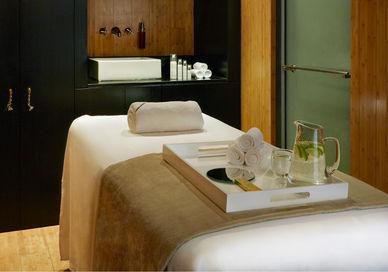 An image of a massage room, Face Place Ultimate Skin Recovery and Detox. Face Place (London) Limited