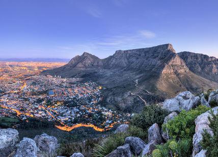 An image of a city in the mountains, Cape Town and Safari Adventure. Getaway-Pseudo-Supplier