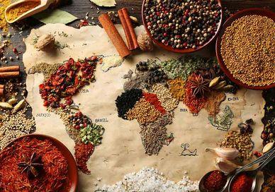 An image of spices and herbs, Dine at Six of the World's Best Restaurants. Getaway-Pseudo-Supplier
