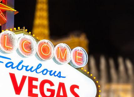 An image of a welcome sign in las, Las Vegas Luxury Getaway. Getaway-Pseudo-Supplier