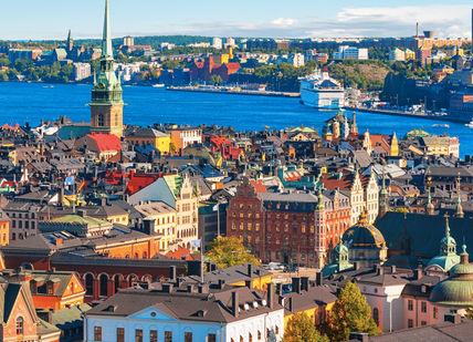 An image of the city of stockholm, Two-night stay in a 5-star hotel in central Stockholm.