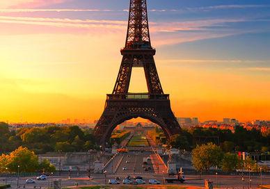 An image of the eiff tower in paris, Two nights in a 5-star hotel in central Paris.