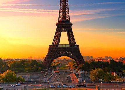 An image of the eiff tower in paris, Two nights in a 5-star hotel in central Paris.