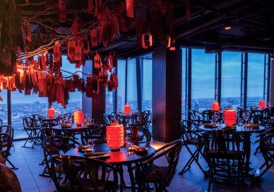 An image of a restaurant with a view, Hutong (The Shard). Hutong (The Shard)