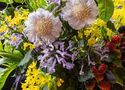 An image of a vase of flowers on a table, One-Day Flower Masterclass. McQueens