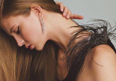 An image of a woman with long hair, Brazilian Blow Dry or Keraplex treatment. Michaeljohn