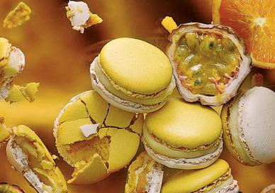 An image of a bunch of oranges and lemons, Bespoke Macaron Flavour Development. Pierre Hermé