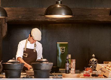 An image of a chef in a kitchen, Three day break with spa treatment and dinner. Six Senses Douro Valley
