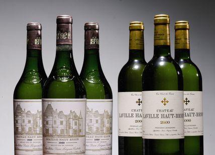 An image of a bottle of wine and three bottles of wine, An Exclusive Behind-The-Scenes Tour of Sotheby's. Sotheby's