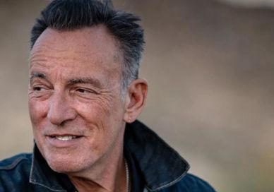 An image of a man with a mohawk, Guitar Masterclass with Bruce Springsteen. Spirit Artists