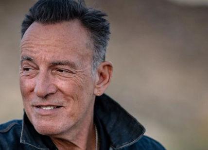 An image of a man with a mohawk, Guitar Masterclass with Bruce Springsteen. Spirit Artists