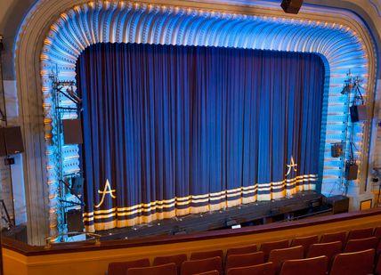 An image of a stage, Tickets for shows in Birmingham. The Ticket Machine Group Ltd