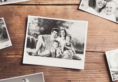 An image of a family with their children, Document Your Life Story. Vandercom Films