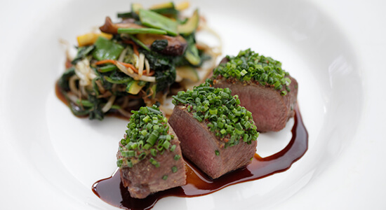 Lamb with Herb Crust