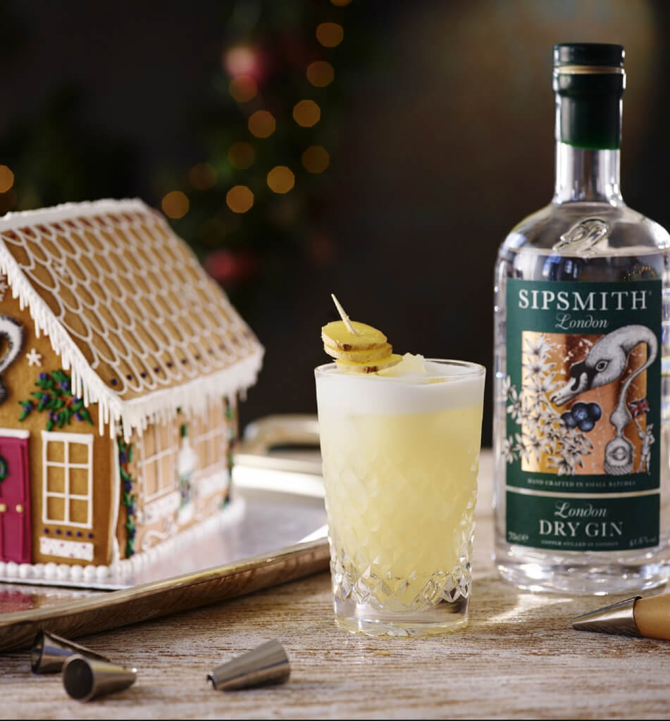 All the Christmas tastes in Sipsmith's Gingerbread Sour