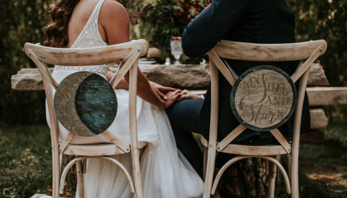 Game of Thrones themed wedding shoot by Whimsy Design Studio