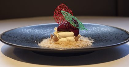 Dish from Michelin Star Restaurant, The Square