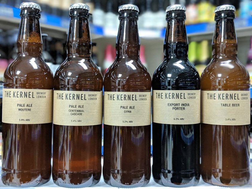 Bottled beer from The Kernel Brewery London