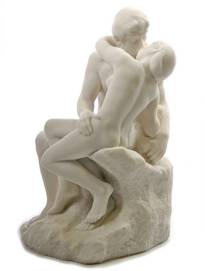Rodin the Kiss sculpture