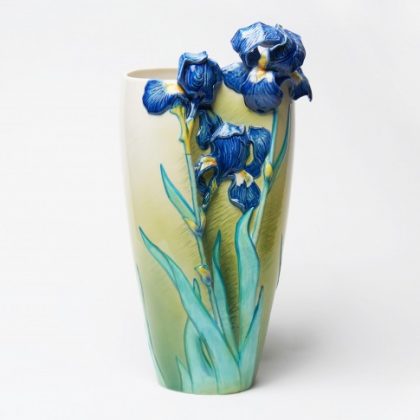 Irises Van Gogh vase