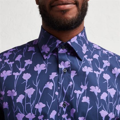Carnation print shirt for him