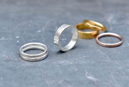 Silver ring making workshop