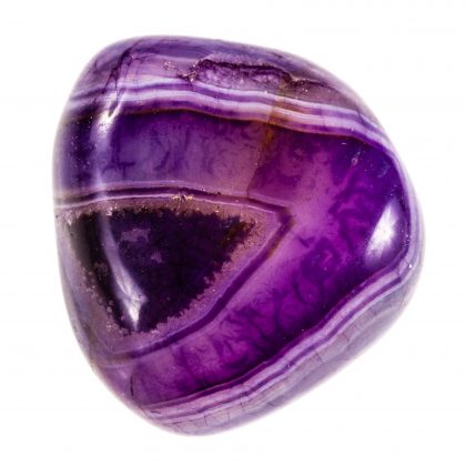 Purple jasper stone