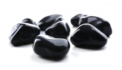 Black onyx stones