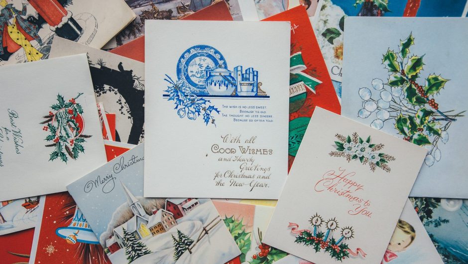 Where to recycle Christmas cards