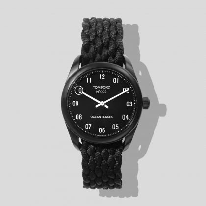 Tom Ford ocean plastic watch