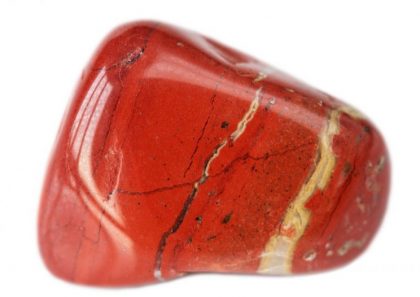Red natural jasper stone