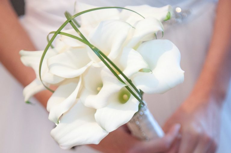 Calla Lily – Crystal Clear bouquet