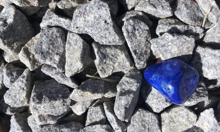 lapis lazuli isolated stone