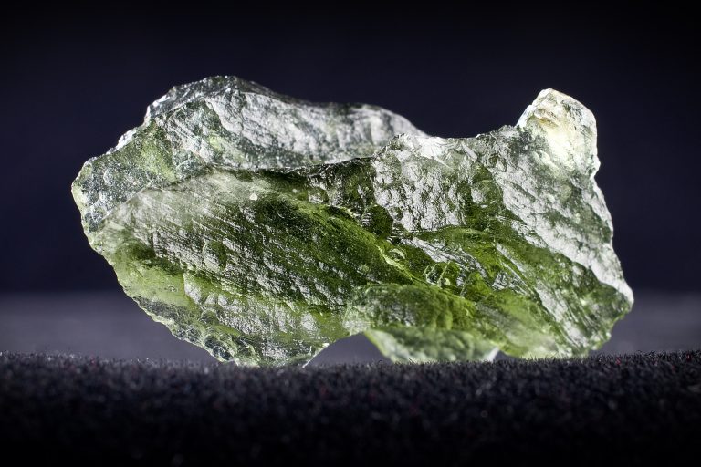 moldavite crystal