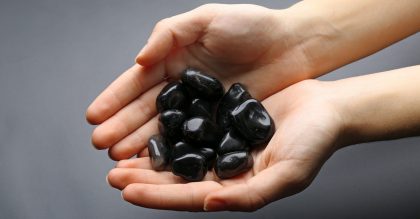 black jade stones