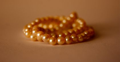 gold South sea pearls